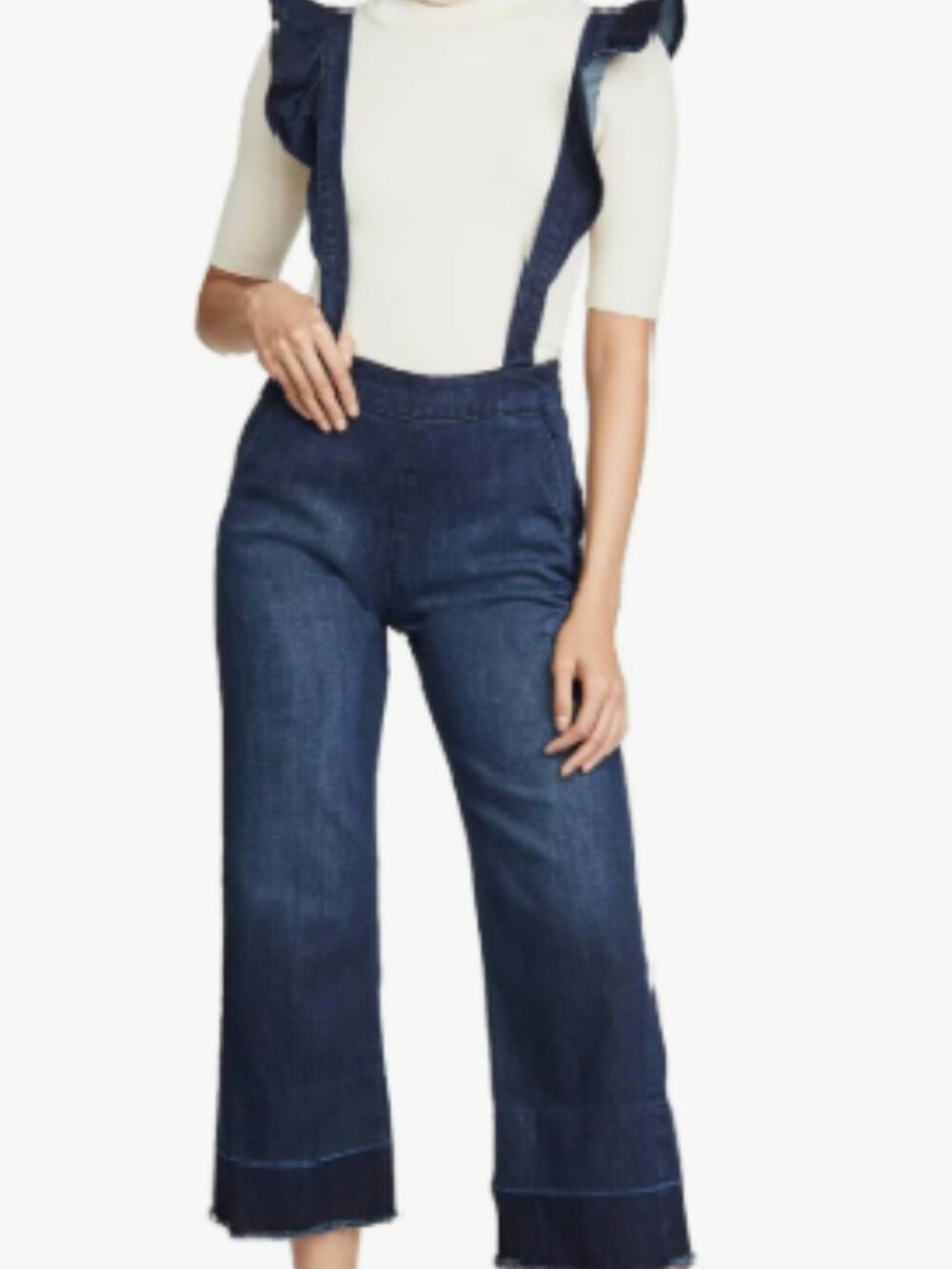 DL1961 Hepburn Overall Cropped Women’s Denim
